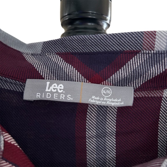 🎉HP🎊🆕NWT Lee Riders Size XL Flannel - Picture 3 of 6